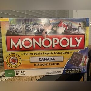 New 2009 and Sealed Monopoly Electronic Banking- Canadian Edition